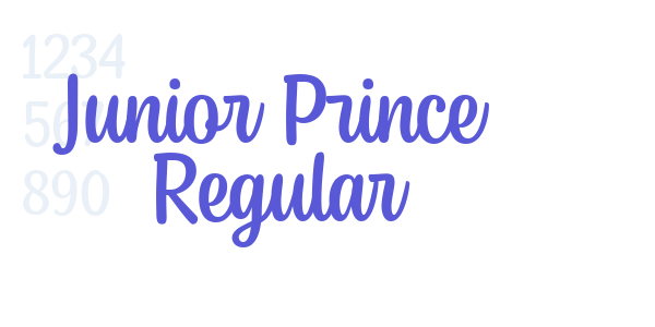 Junior Prince Regular font