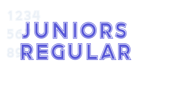 Juniors Regular font free