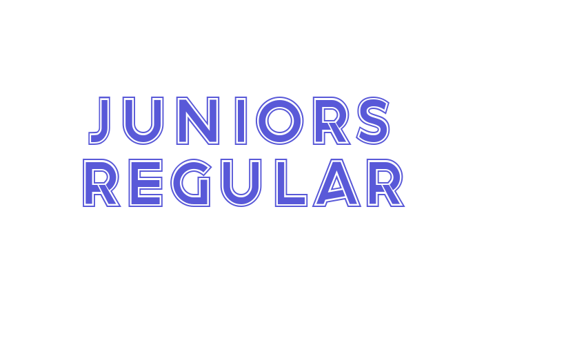 Juniors Regular Font Download