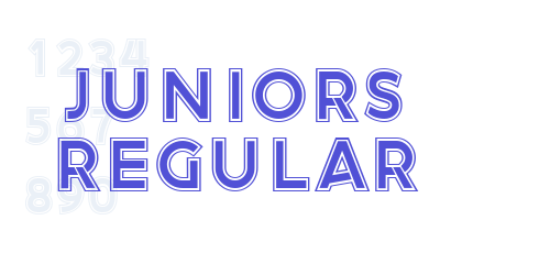 Juniors Regular-font-download