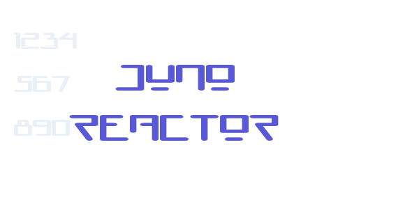 Juno Reactor font