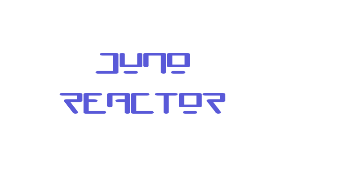 Juno Reactor Font Download