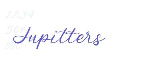 Jupitters font free