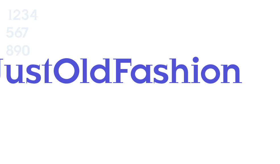 JustOldFashion-font-download