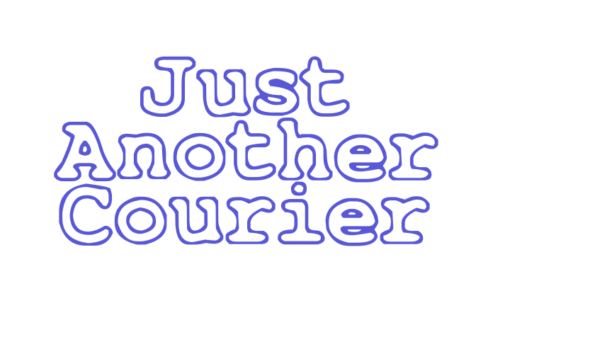 Just Another Courier Font Download