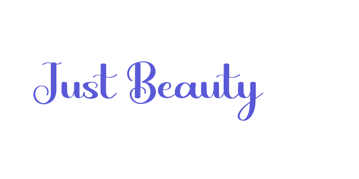 Just Beauty Font