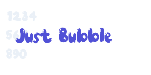Just Bubble-font-download
