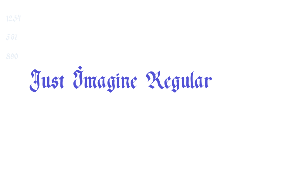 Just Imagine Regular-font-download