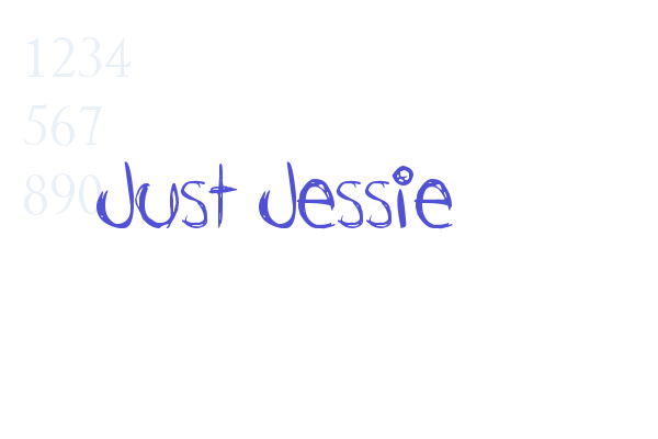 Just Jessie Font Download