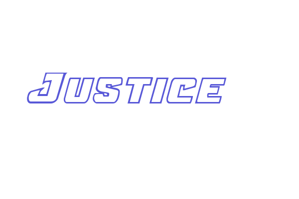 Justice Font