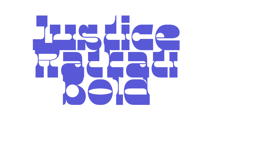 Justice Ratkati Bold Font Download