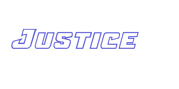 Justice Font