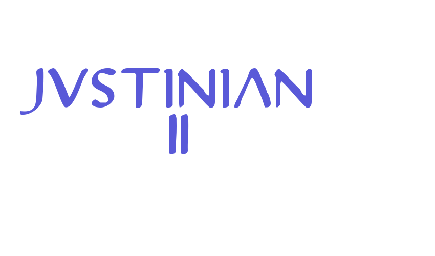 Justinian 2 Font