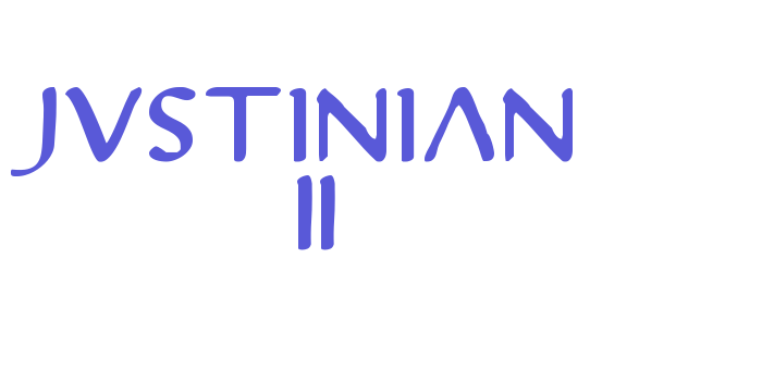 Justinian 2 Font Download