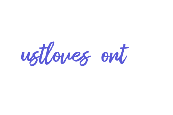 Justloves Font Font