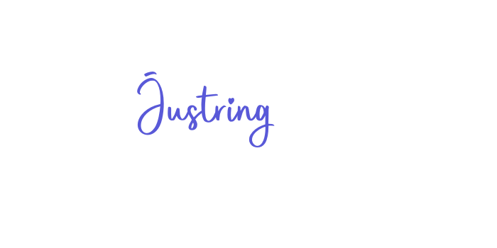 Justring Font Download