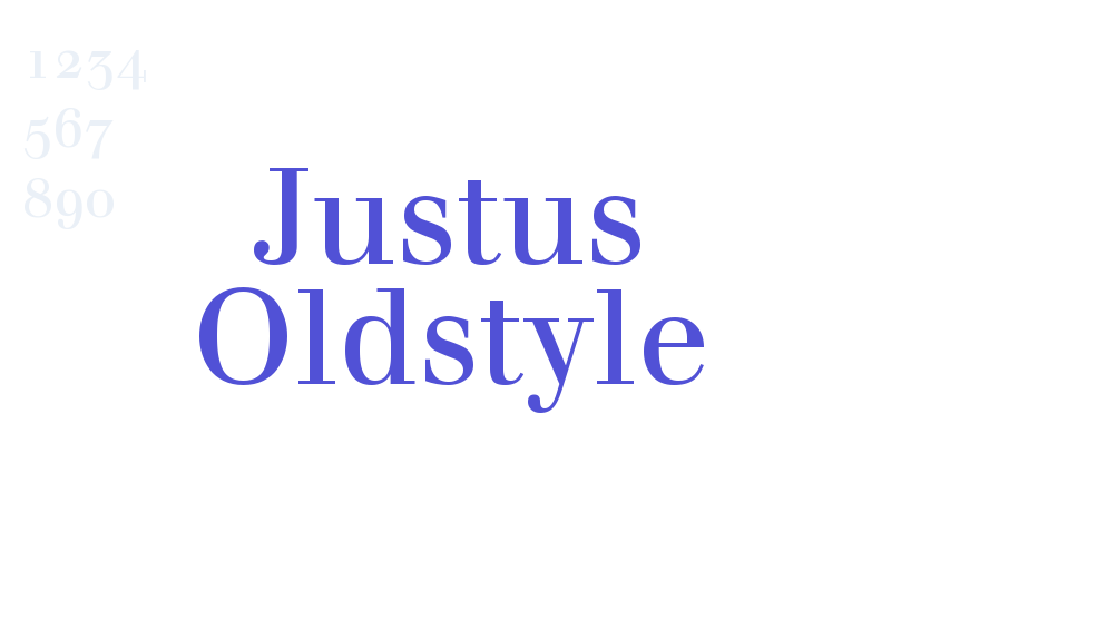 Justus Oldstyle-font-download