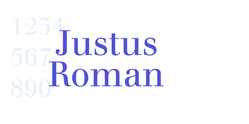 Justus Roman-font-download
