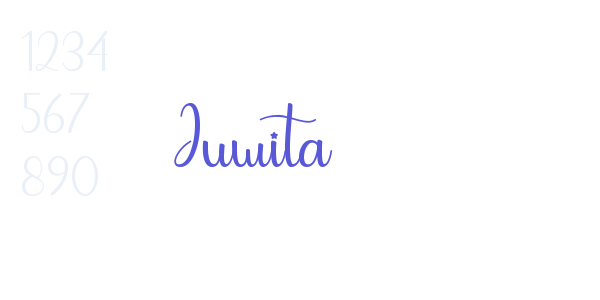 Juwita font free