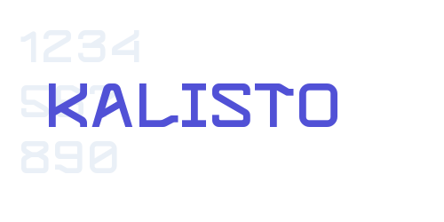 KALISTO-font-download