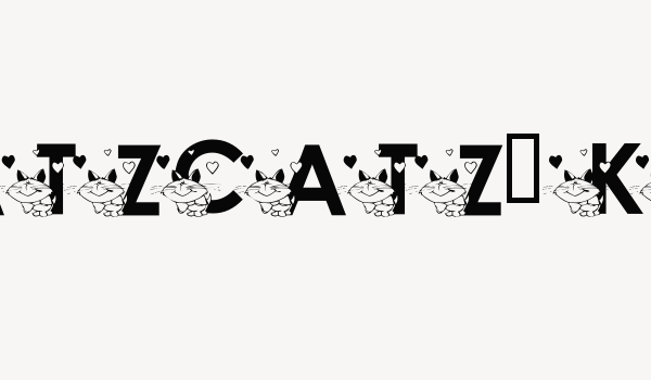 KATZCATZ_KG Font