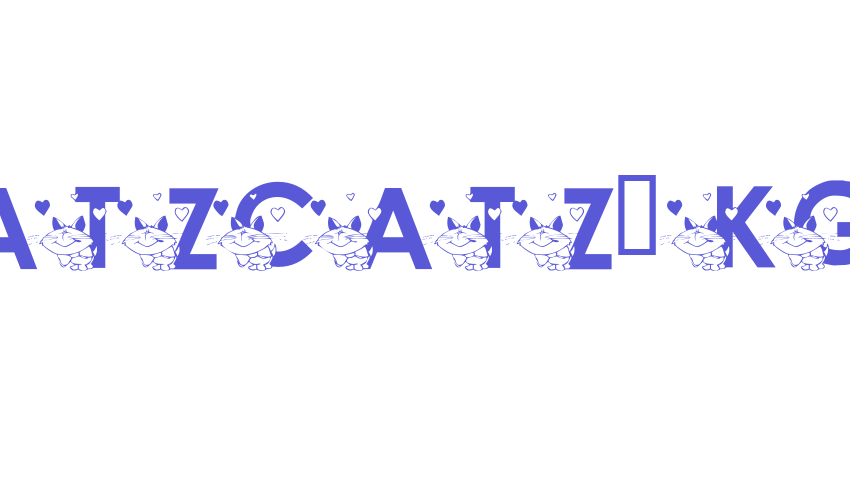 KATZCATZ_KG Font Download