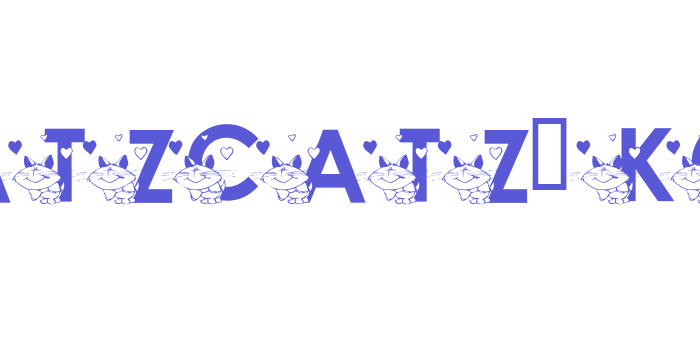 KATZCATZ_KG Font Download