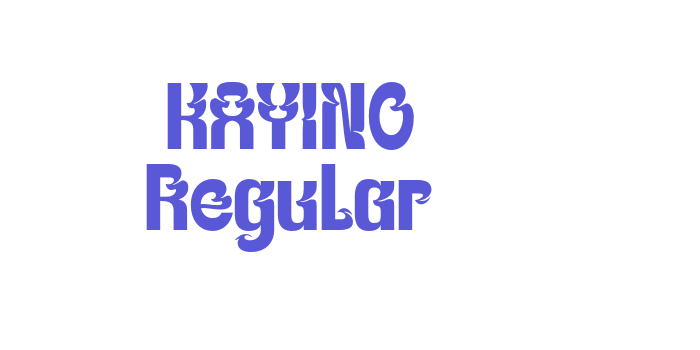 KAYINO Regular Font Download