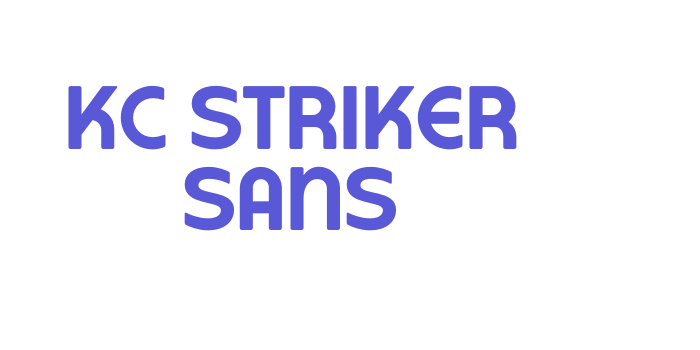 KC Striker Sans Font Download