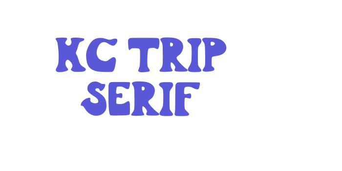 KC Trip Serif Font