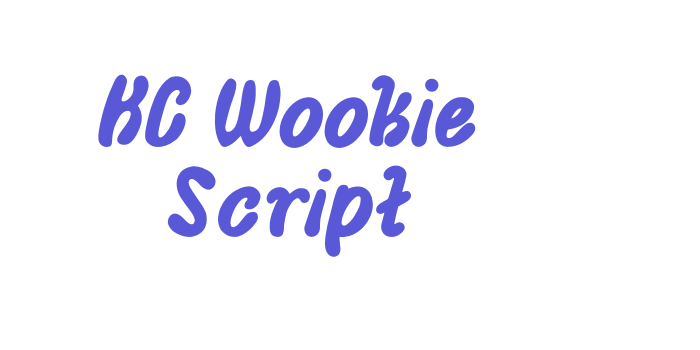 KC Wookie Script Font