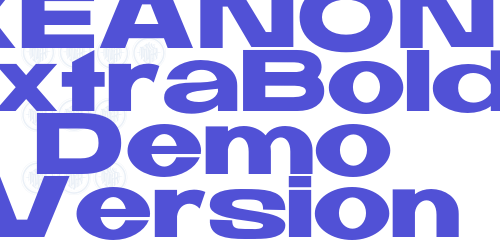 KEANON ExtraBold Demo Version-font-download