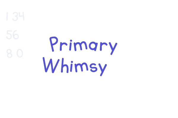 KG Primary Whimsy Font Download