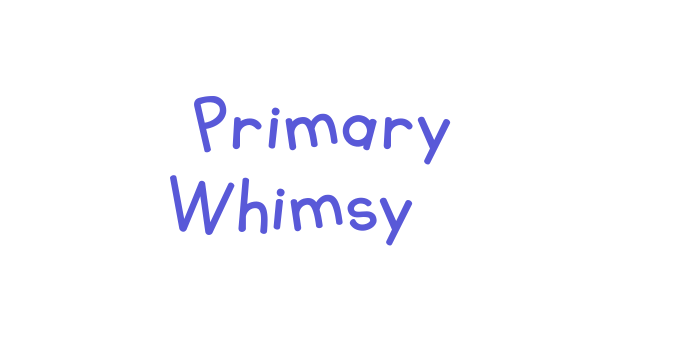 KG Primary Whimsy Font Download