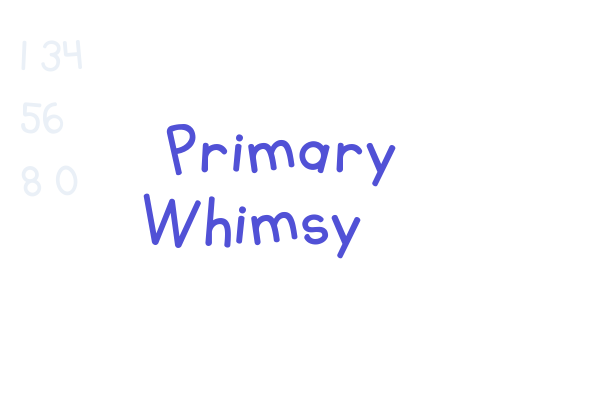 KG Primary Whimsy