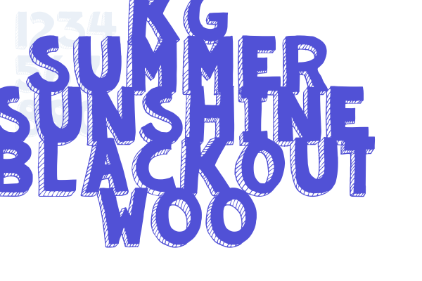 KG Summer Sunshine Blackout W00