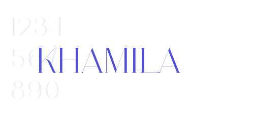 KHAMILA-font-download