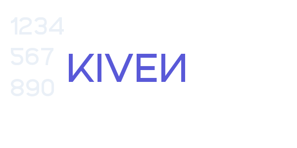 KIVEN font free