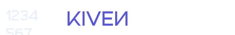 KIVEN font