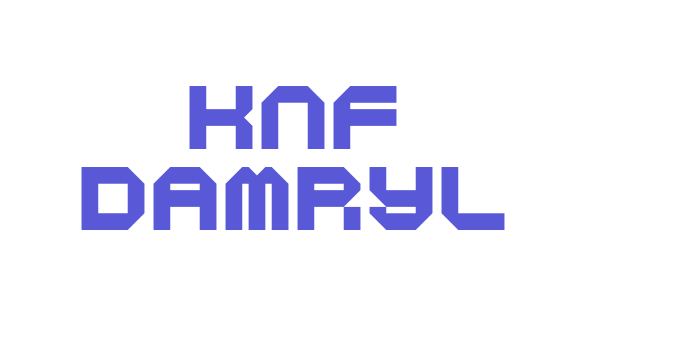 KNF DAMRYL Font Download