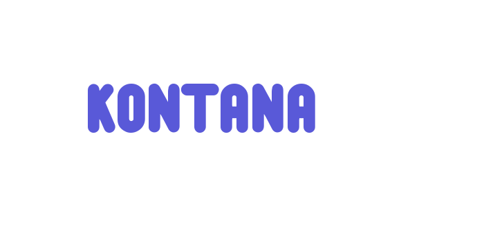 KONTANA Font