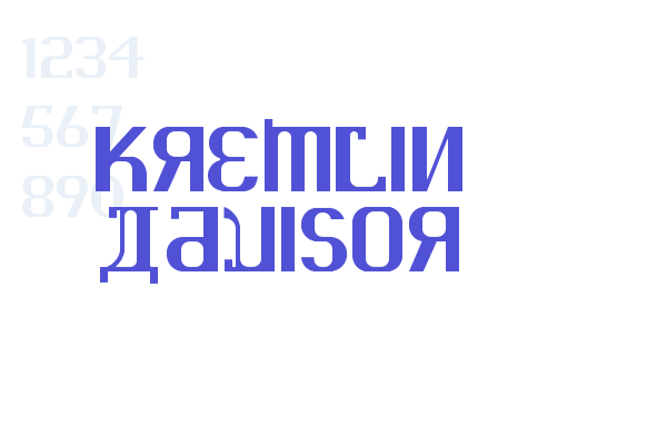 KREMLIN ADVISOR Font Download