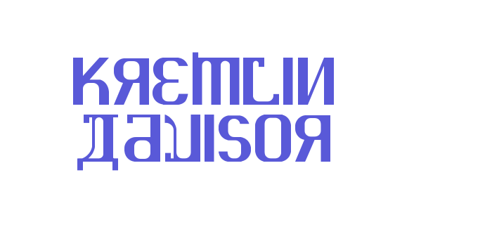 KREMLIN ADVISOR Font Download