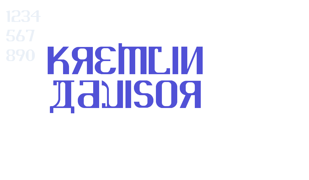 KREMLIN ADVISOR-font-download