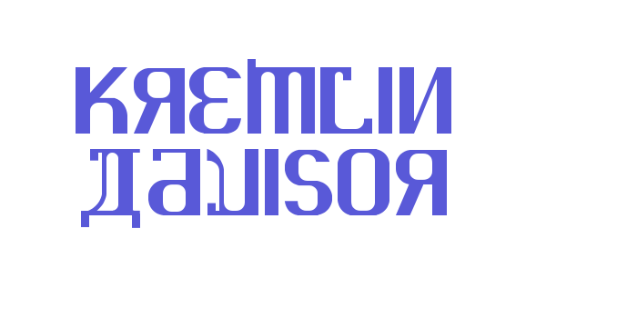 KREMLIN ADVISOR Font