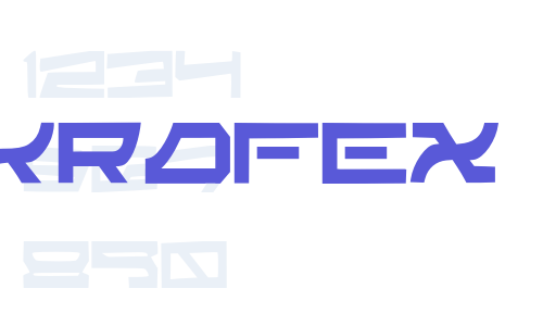 KROFEX Font Download