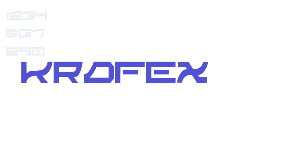 KROFEX-font-download