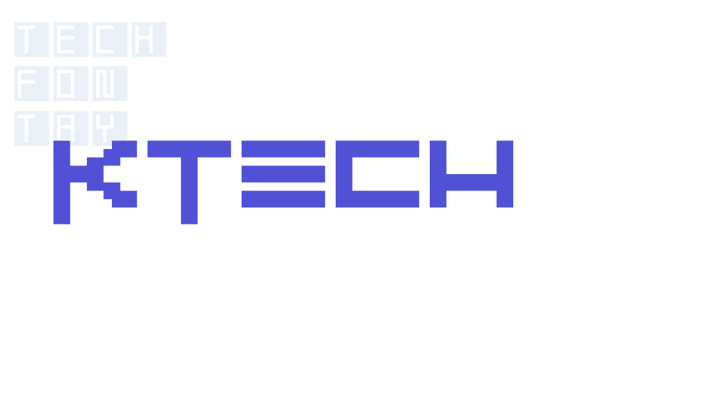 KTech-font-download