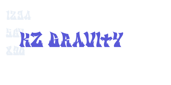 KZ GRAVItY font free