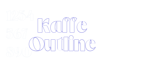 Kaffe Outline-font-download